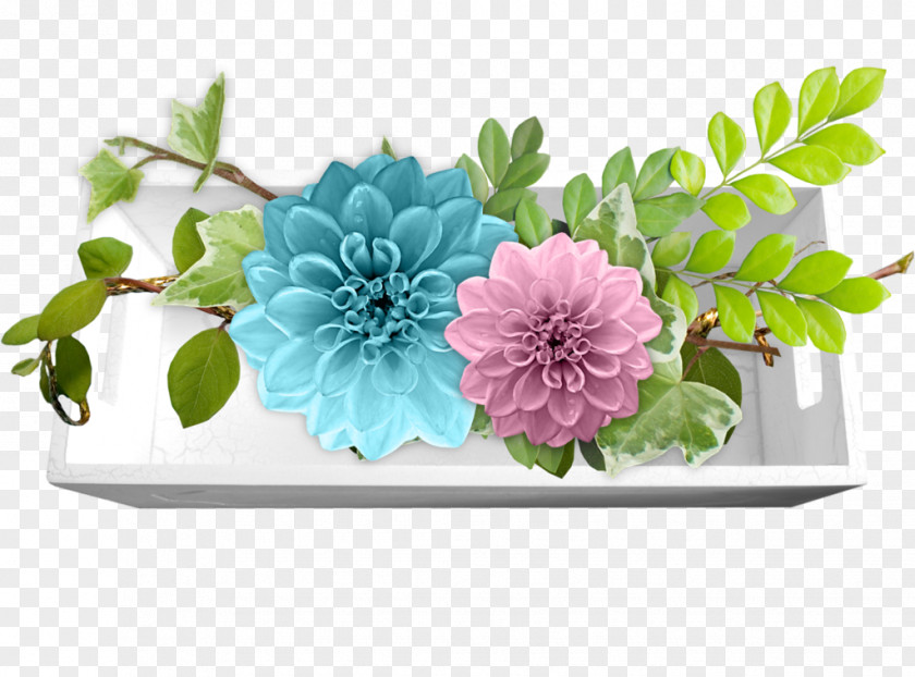 Design Floral Flowerpot Cut Flowers PNG