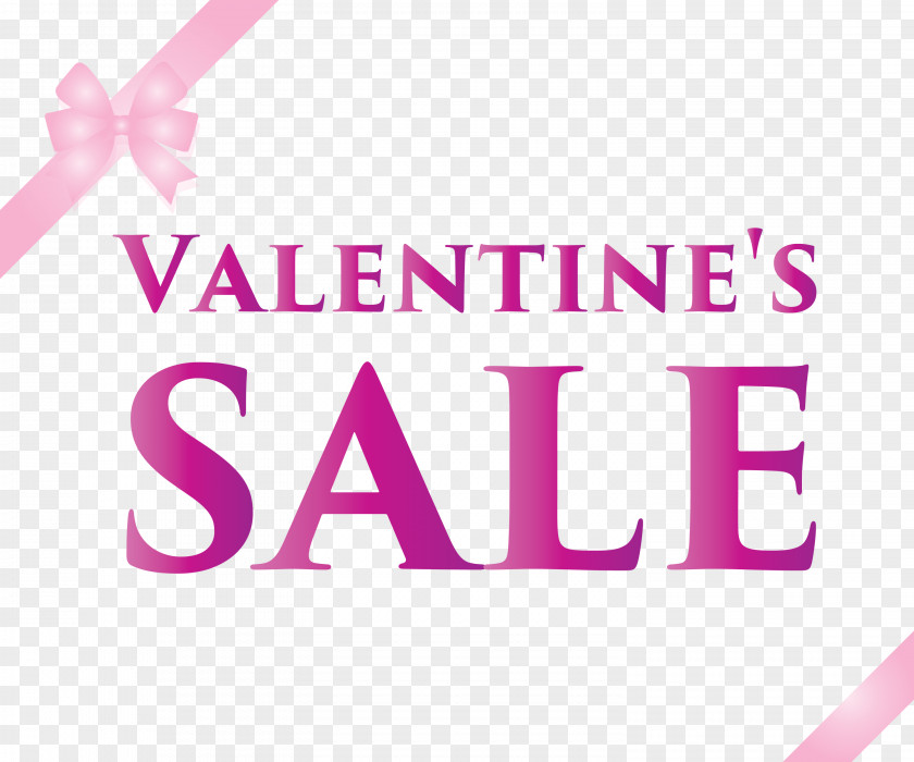 Valentines Sale Banner Design PNG