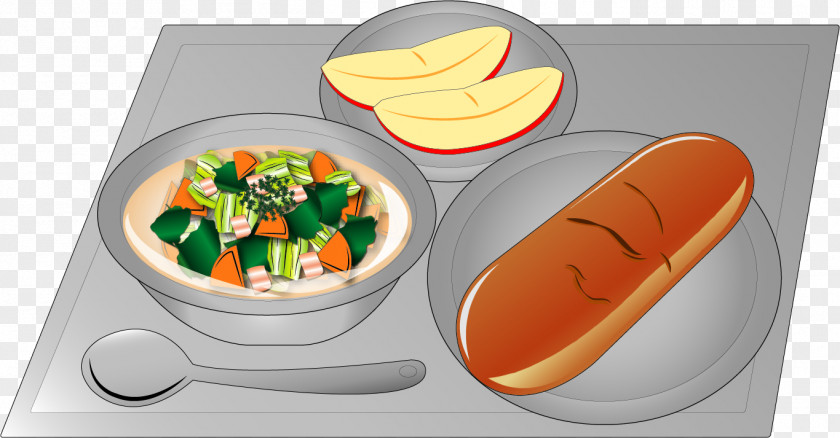 Vector Painted Breakfast Lunch Dish PNG