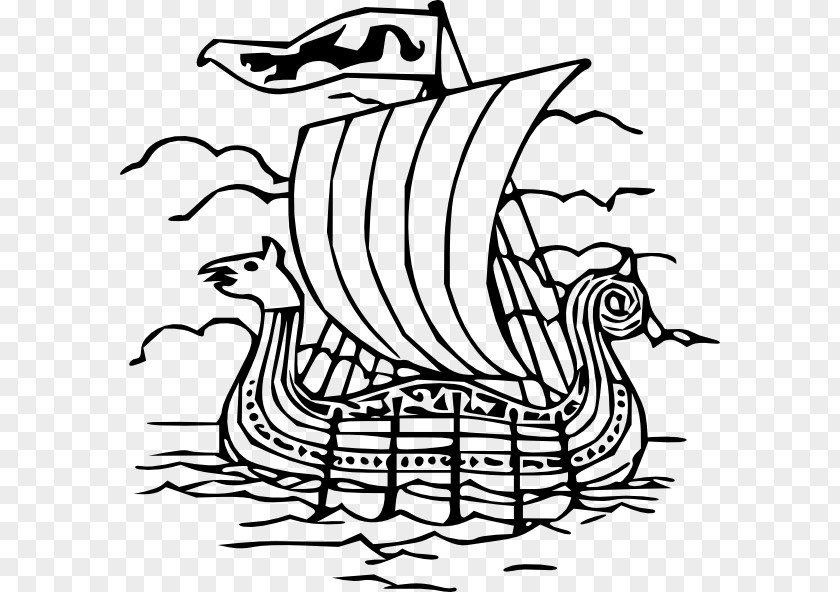 Viking Vector Diagram Tales Kaupang Odin Ships Norsemen PNG