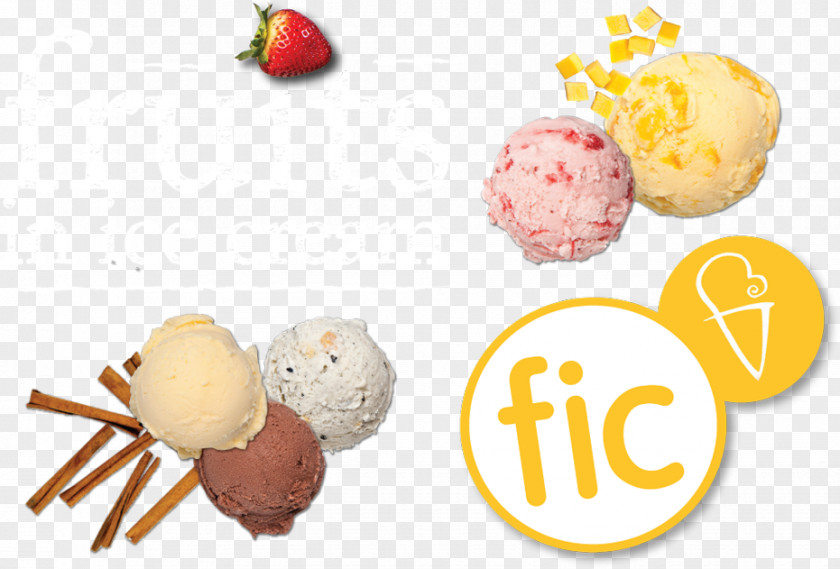Fruits Ice Cream Gelato Milk Dairy Products PNG