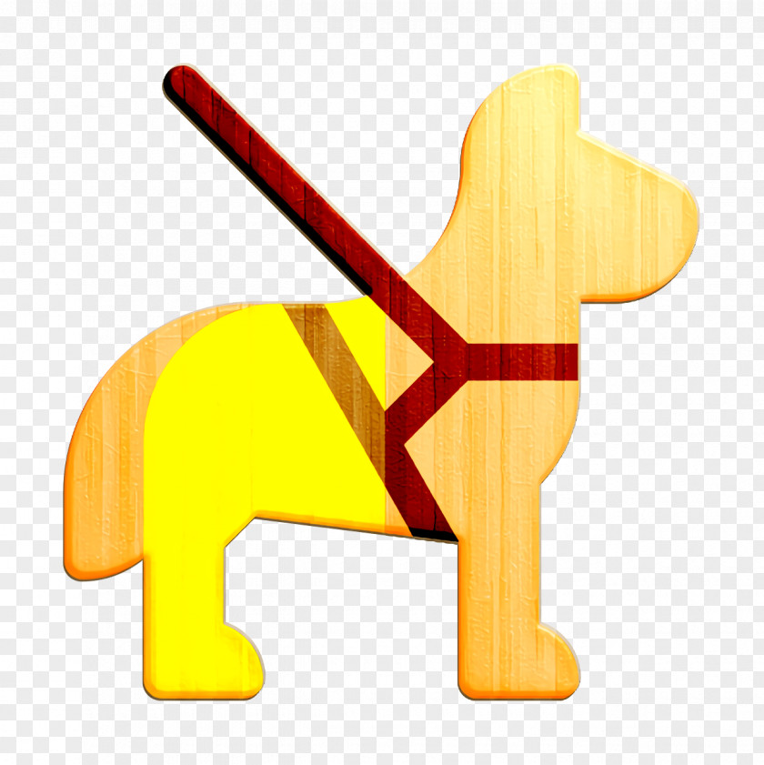 Guide Dog Icon Disabled People Assistance PNG