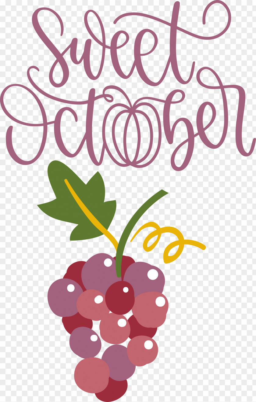 Sweet October October Fall PNG