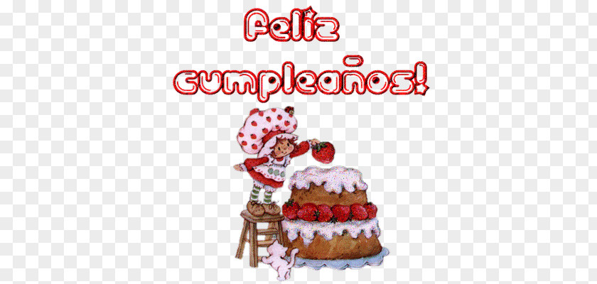 Birthday Strawberry Shortcake Tart Torta Wish PNG