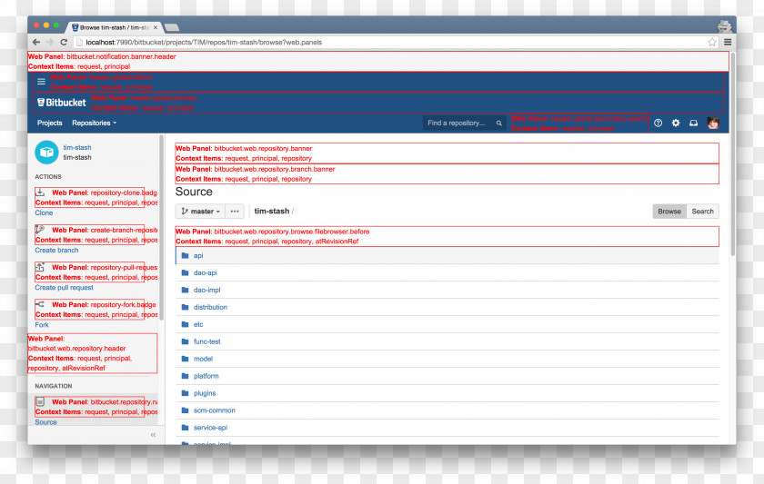 Bitbucket Server Computer Program Web Page Line Multimedia Screenshot PNG