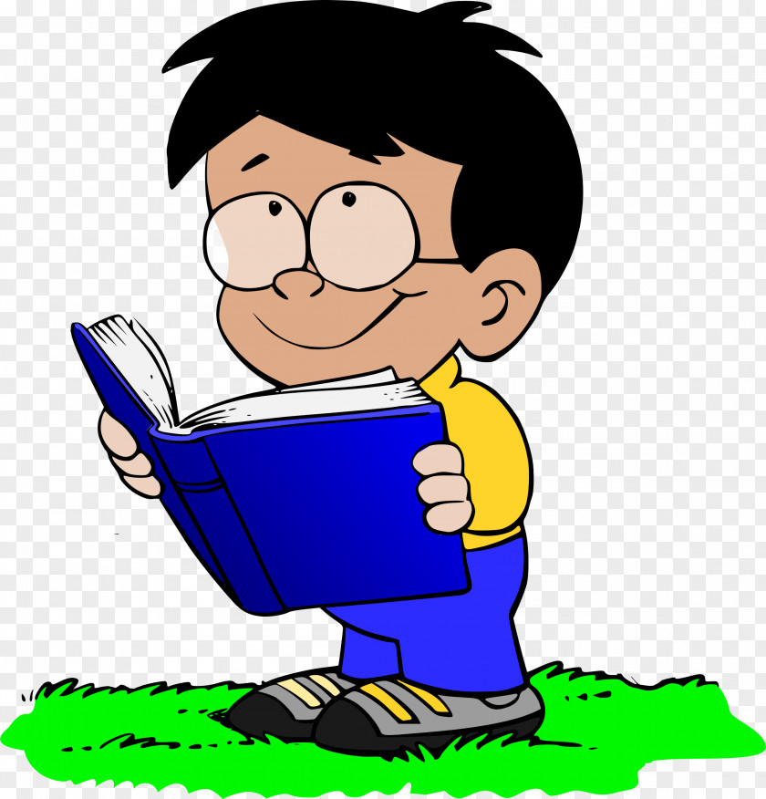 Book Boy With Child Clip Art PNG