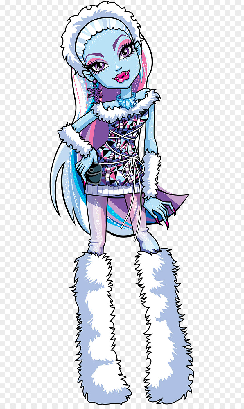 Doll Monster High Frankie Stein Yeti PNG