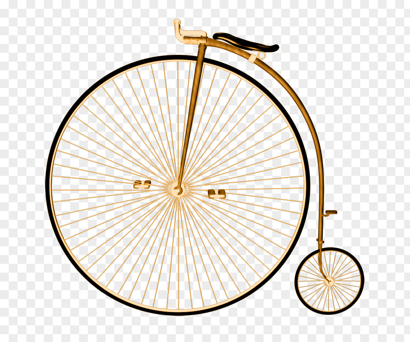 Metal Bicycle Wheel Rim Frame PNG