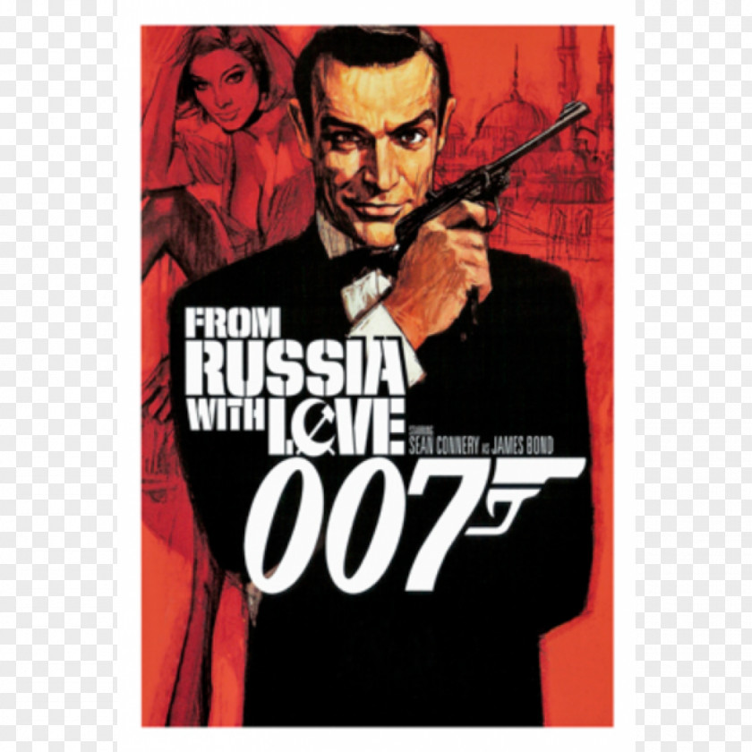Russia Poster Sean Connery James Bond 007: From With Love Agent Under Fire PNG
