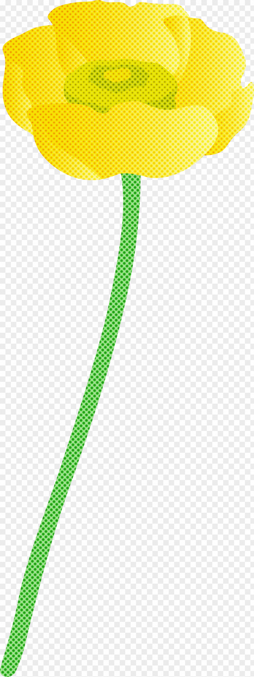 Yellow Line Smile PNG