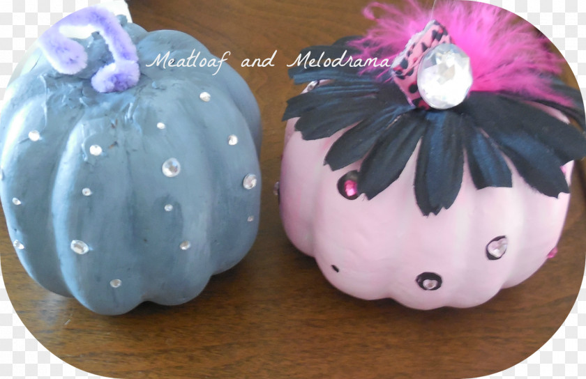 Pink Glitter Pumpkins Ceramic Pumpkin Meatloaf Melodrama Purple PNG