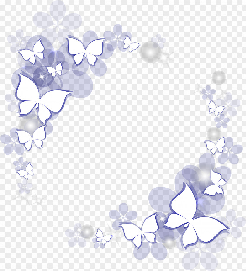 Purple Fresh Butterfly Download Wallpaper PNG