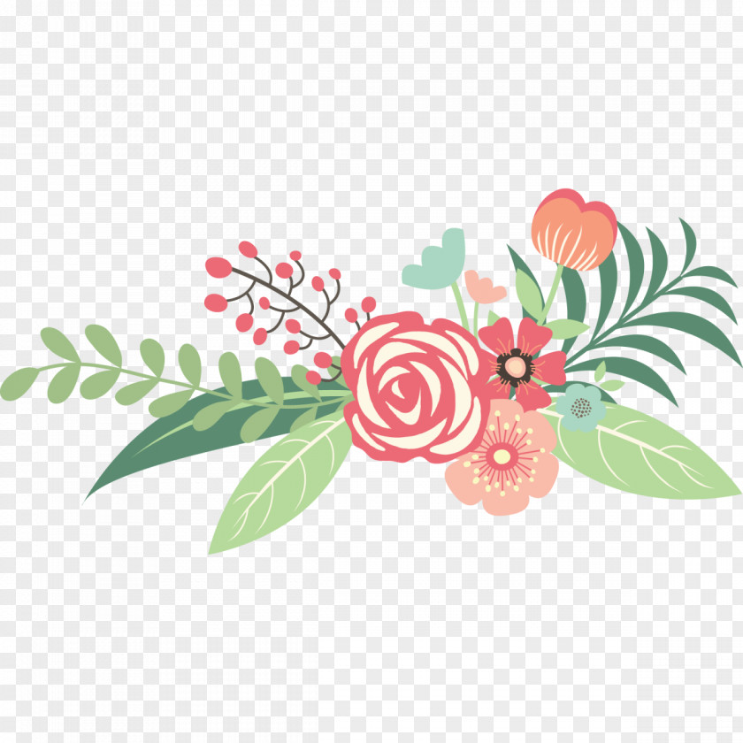 Floral Flower Bouquet Wedding Clip Art PNG