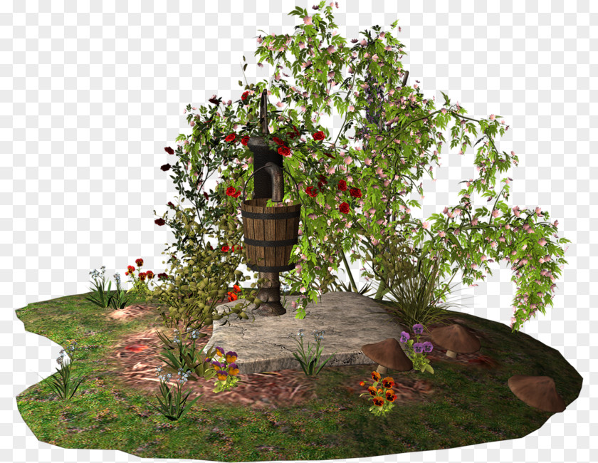 Garden Flowerpot Tree Leaf PNG