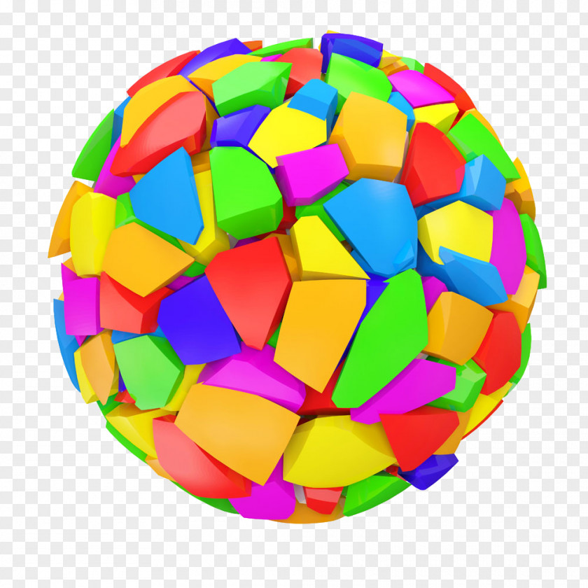 Geometric Blocks Of Color Ball Geometry Circle PNG