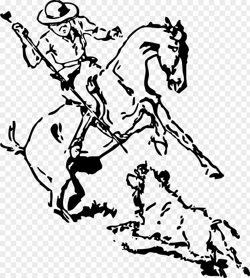 Horse Wild Boar Hunting Clip Art PNG