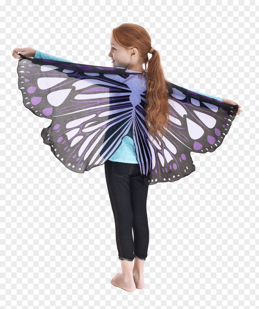 Purple Insect Blue Dress-up Costume PNG