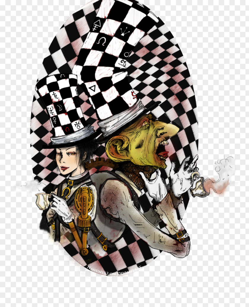 Mad Hatter Tea Party Alice: Madness Returns City Headgear Credit Doll PNG