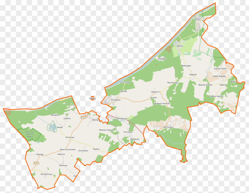 Ustka Rowy, Pomeranian Voivodeship Dębina, Słupsk County Możdżanowo Poddąbie PNG