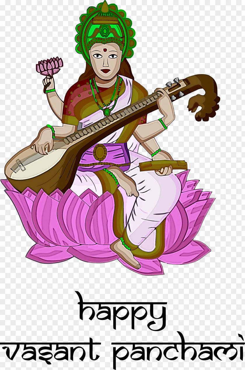 Vasant Panchami Basant Saraswati Puja PNG