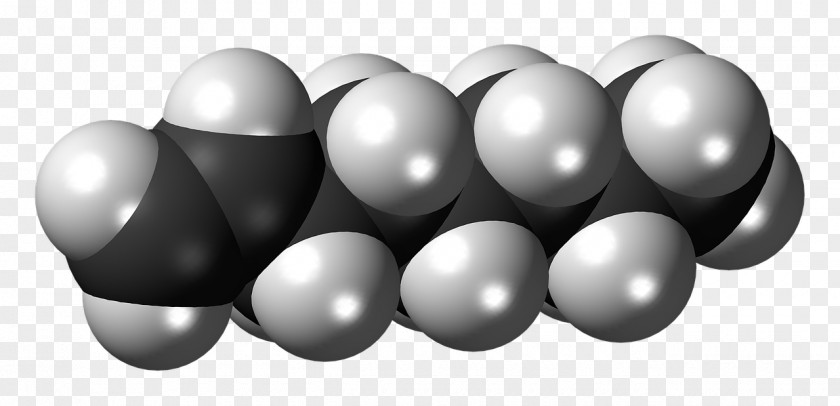Molecular Modelling Alpha-Linolenic Acid Linoleic Omega-3 Fatty Acids PNG