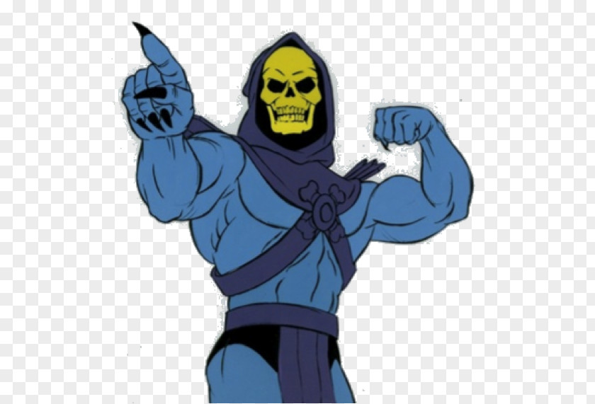 Muscles Of The Skeleton Skeletor He-Man She-Ra Masters Universe Cartoon PNG