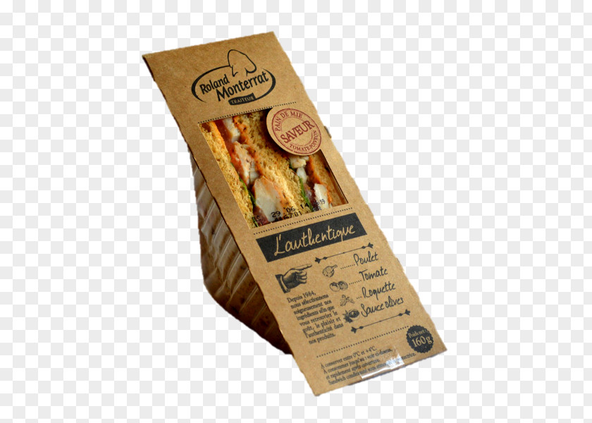 Roquette The Authentics Roland Monterrat Traiteur Sandwich PNG