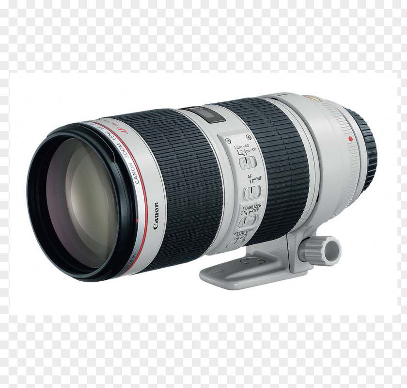 Camera Canon EF Lens Mount 70–200mm EF-S 17–55mm 70-200mm F/2.8L IS II USM PNG