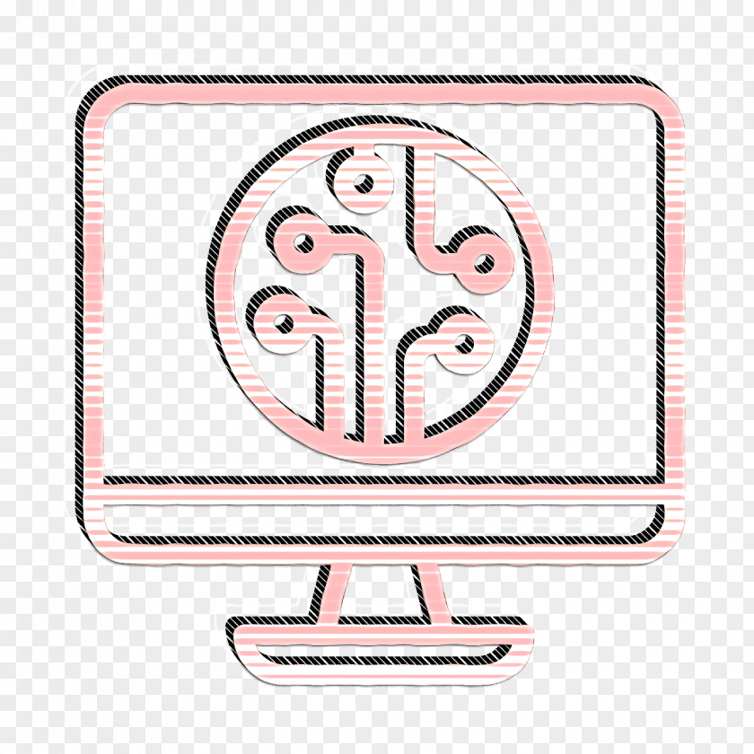Digital Economy Icon Monitor Computer PNG