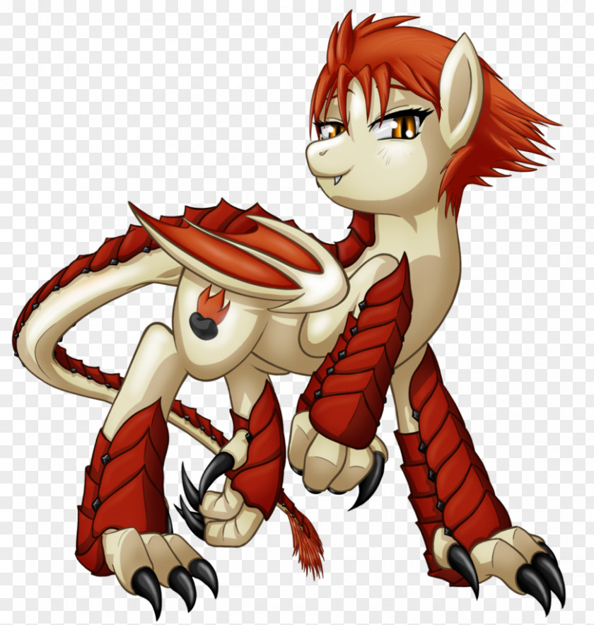 Little Dragon Demon Human Horse Illustration Clip Art PNG