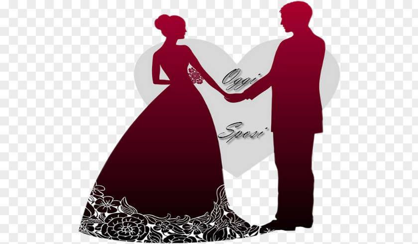 SPOSi Wedding Invitation Convite Silhouette PNG