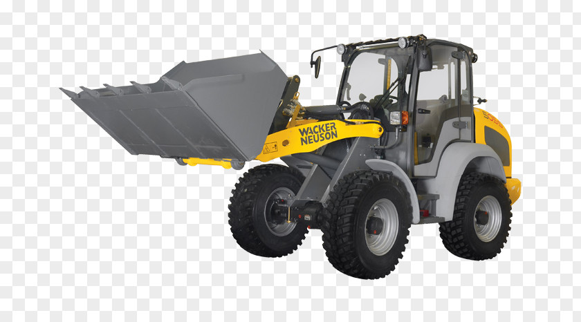 WHEEL LOADER Tire Skid-steer Loader Wacker Neuson Heavy Machinery PNG