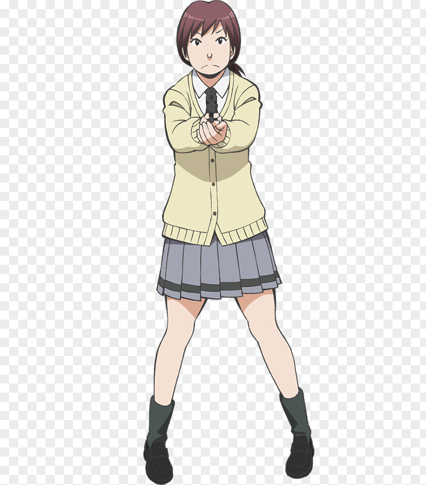 Assassination Classroom Kirara Hazama Student School Uniform PNG
