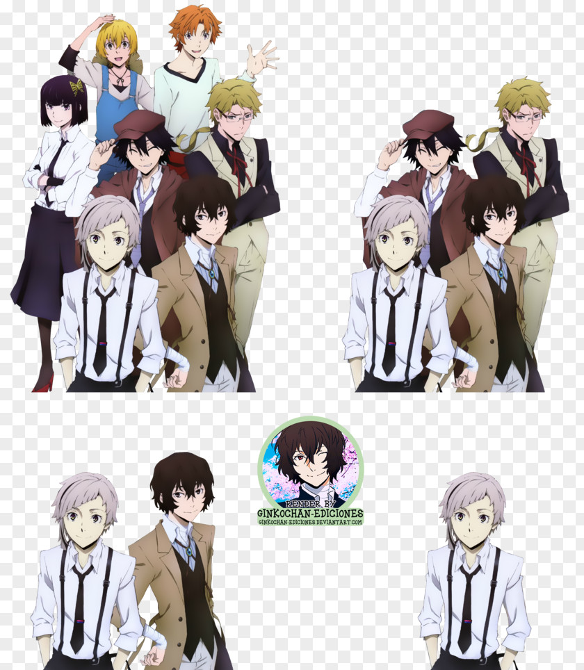 Dog Bungo Stray Dogs Rendering PNG