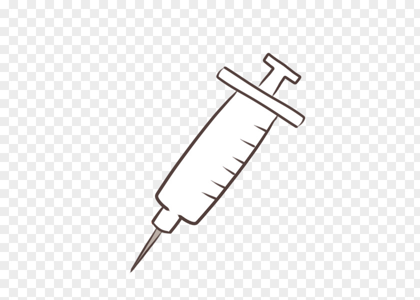 Needle, Injection, Black And White. PNG