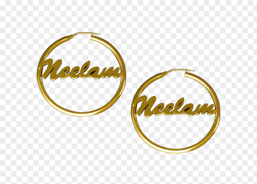 Monogram Bracelet Earring Name Logo Brand Jewellery PNG