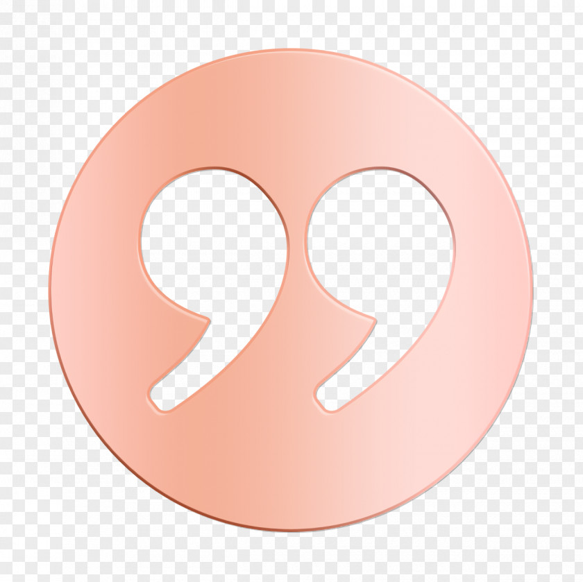 Quotation Mark Icon Bold Web Application Shapes PNG