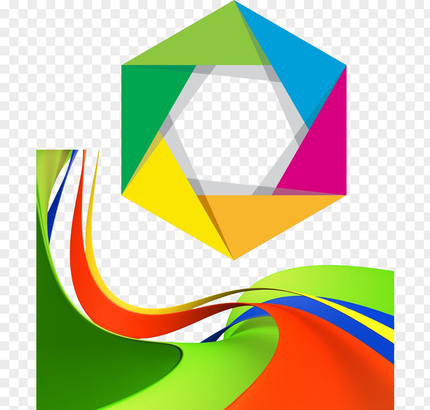 Rainbow Lines Graphic Design PNG
