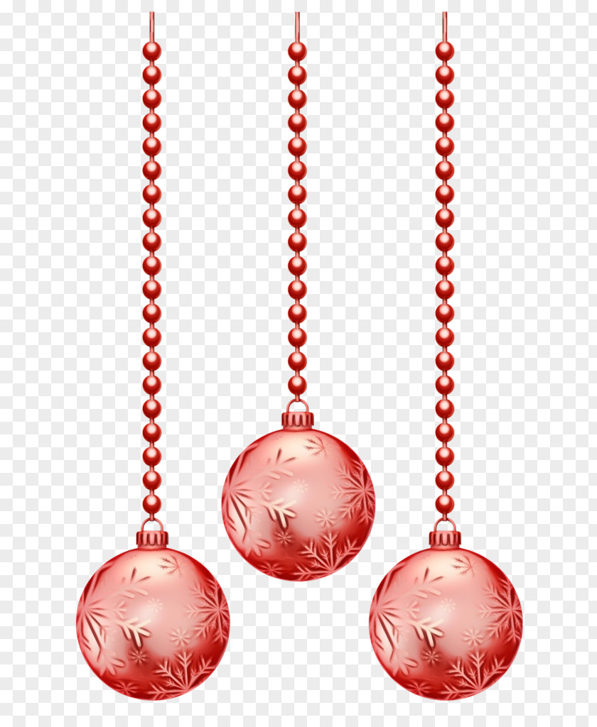 Ball Sphere Red Christmas PNG