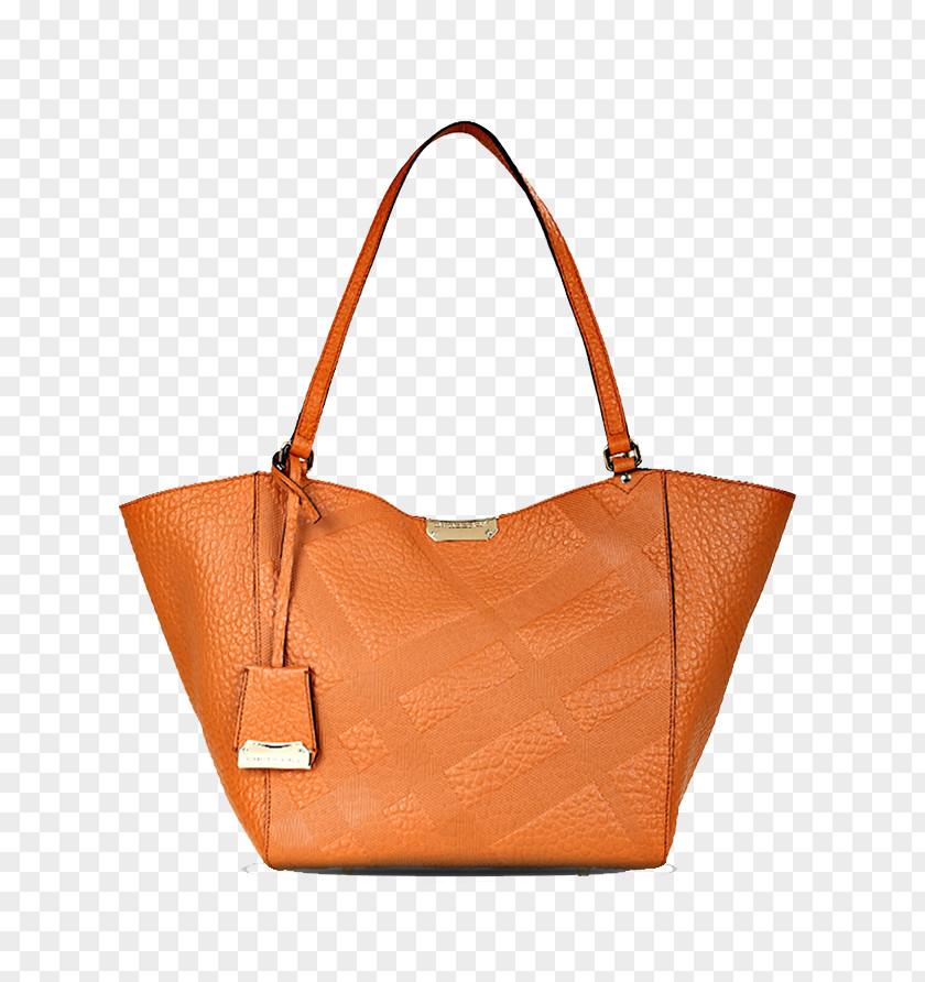 BURBERRY Burberry Handbag Orange Wallet PNG