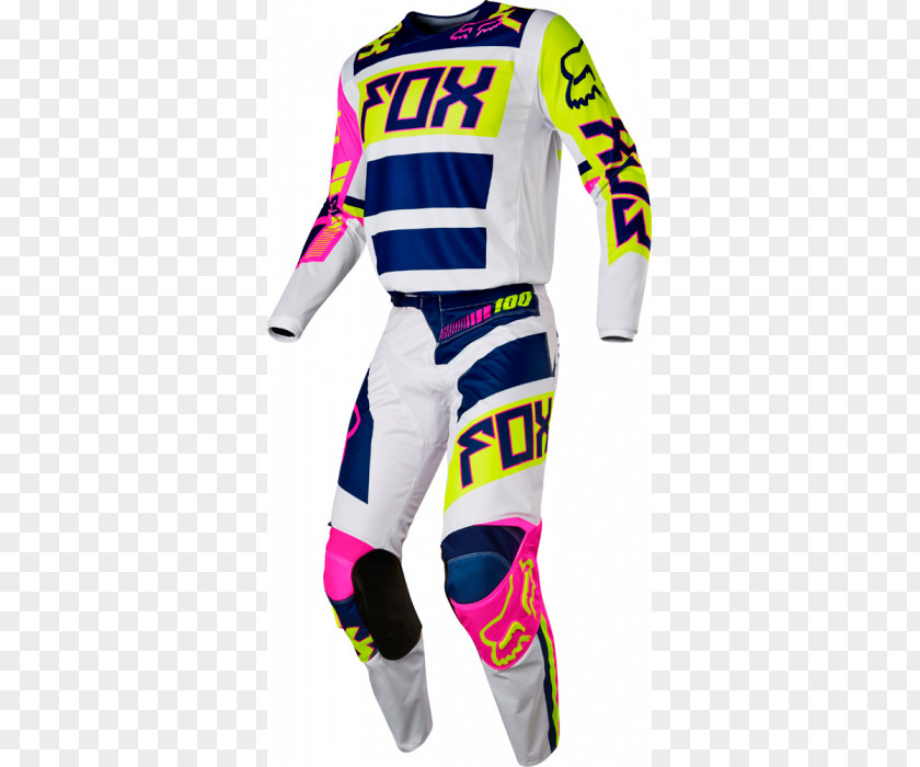 Motocross Jersey Fox 180 Falcon Pants Racing Clothing PNG