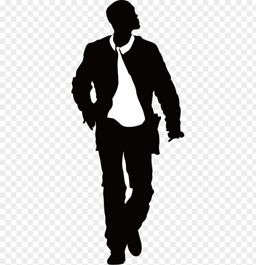 Silhouette Figures Model Male PNG