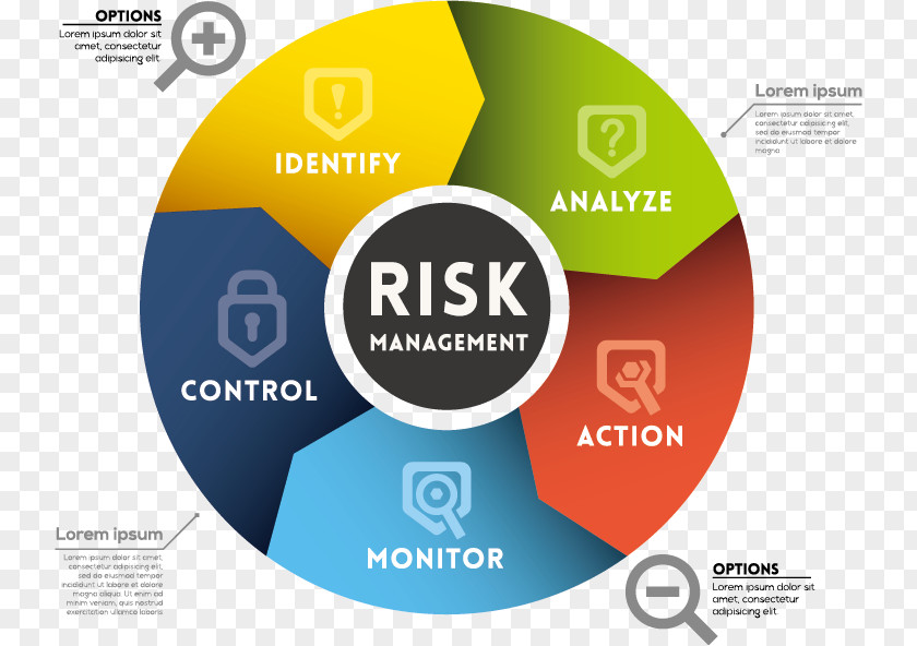 Vector Business Chart Risk Management Plan Organization PNG