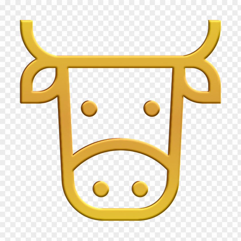 Veterinary Icon Cow PNG
