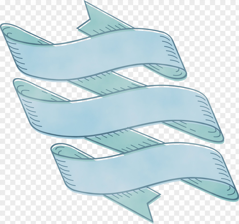 Aqua Turquoise Wing Font Fin PNG