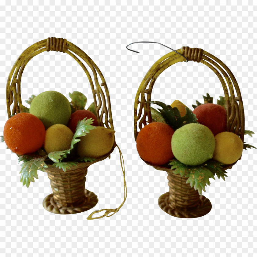 Fruit Basket Flowerpot PNG