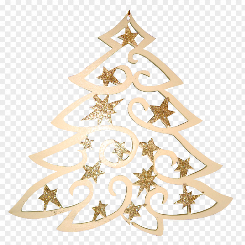 Hand-painted Christmas Tree PNG