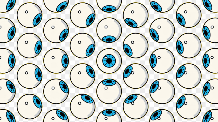 Intensive Eye Blue Icon PNG