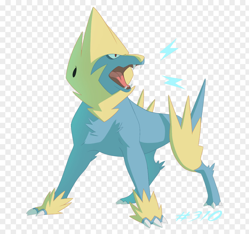 Manectric Pokédex Pokémon Drawing PNG