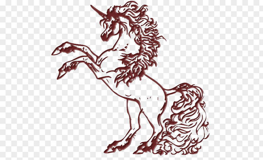 Mustang Unicorn Mane Visual Arts PNG